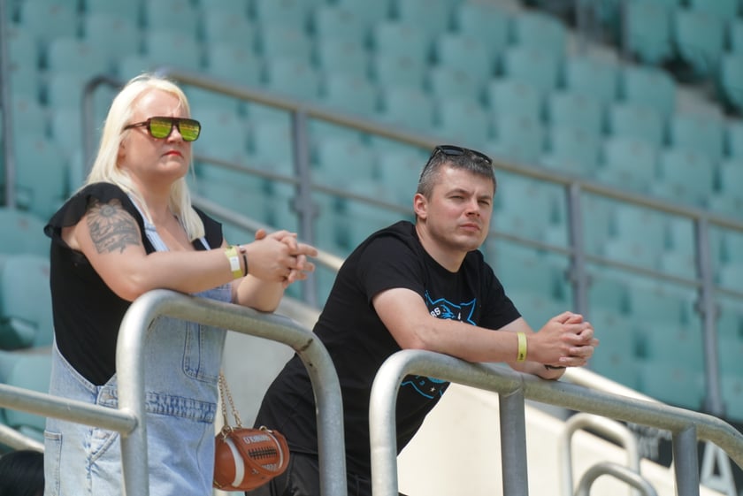Mecz Panthers Wrocław - Berlin Thunder na Tarczyński Arenie i kibice - 26 maja
