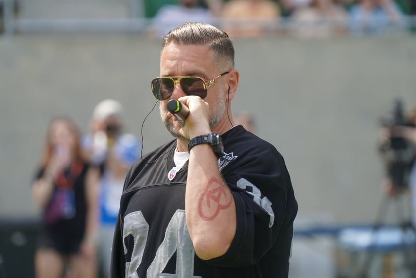 Mecz Panthers Wrocław - Berlin Thunder na Tarczyński Arenie i kibice - 26 maja