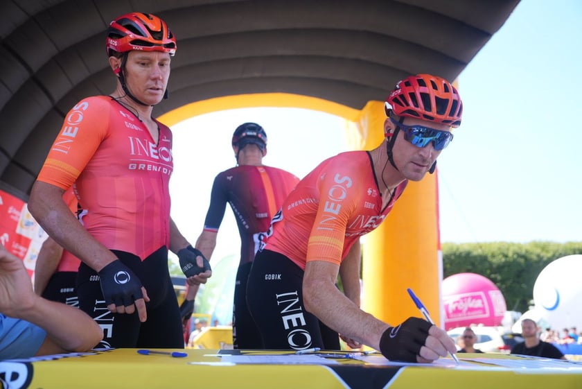 Start przejazdu honorowego (12.08.2024)