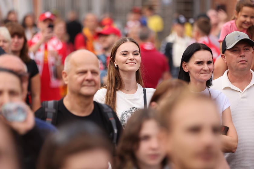 Żużel na Olimpijskim. Na zdjęciu kibice