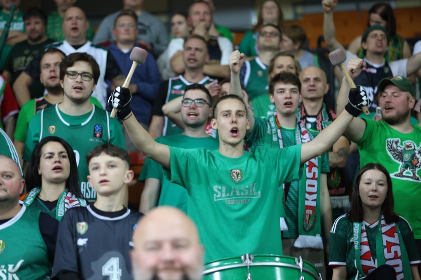 Śląsk Wrocław vs. King Szczecin w Hali Stulecia 25 października