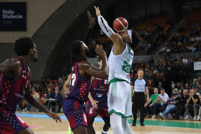Śląsk Wrocław vs. King Szczecin w Hali Stulecia 25 października