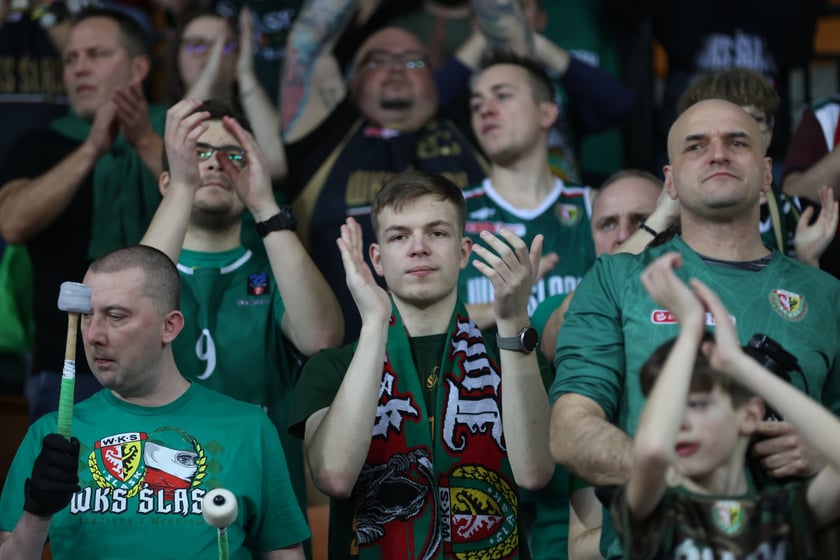Meczu koszykówki w Hali Stulecia: Śląsk Wrocław - Legia Warszawa