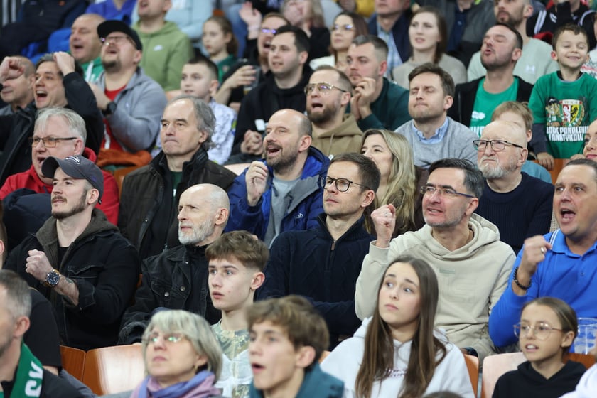 Meczu koszykówki w Hali Stulecia: Śląsk Wrocław - Legia Warszawa