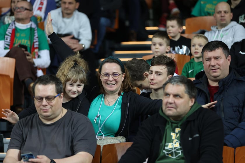 Meczu koszykówki w Hali Stulecia: Śląsk Wrocław - Legia Warszawa