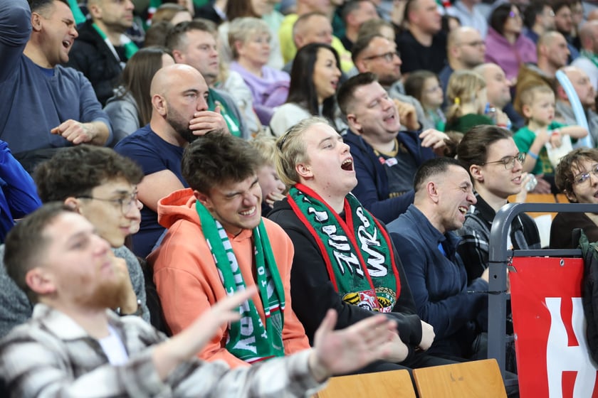 Meczu koszykówki w Hali Stulecia: Śląsk Wrocław - Legia Warszawa