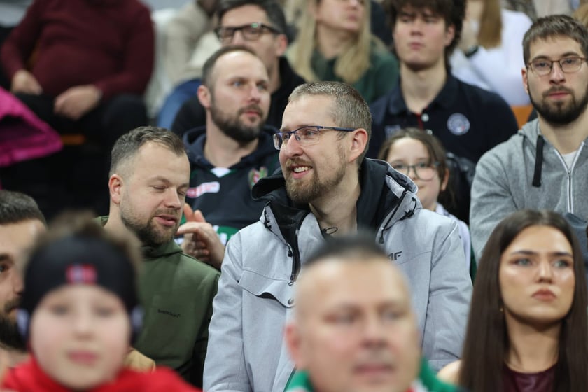 Meczu koszykówki w Hali Stulecia: Śląsk Wrocław - Legia Warszawa