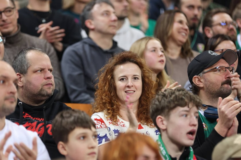 Meczu koszykówki w Hali Stulecia: Śląsk Wrocław - Legia Warszawa