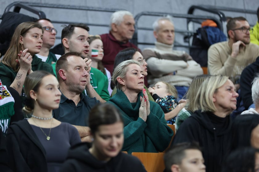 Meczu koszykówki w Hali Stulecia: Śląsk Wrocław - Legia Warszawa