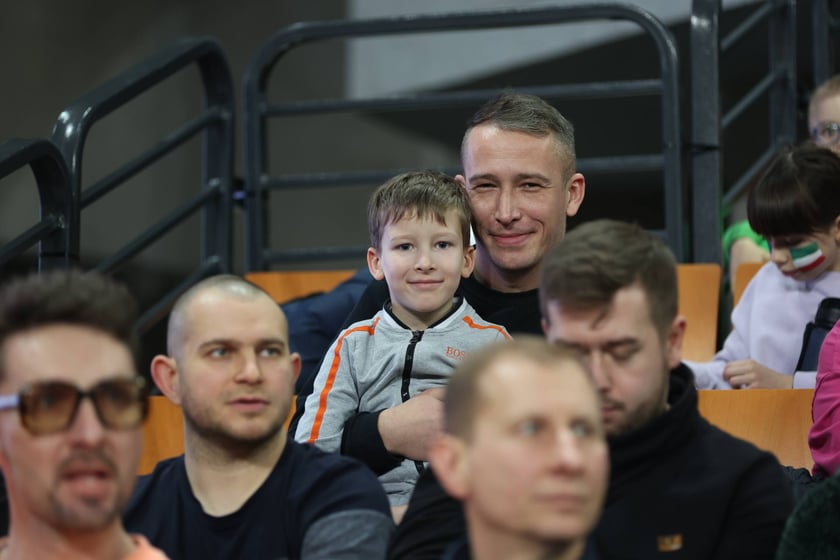 Meczu koszykówki w Hali Stulecia: Śląsk Wrocław - Legia Warszawa
