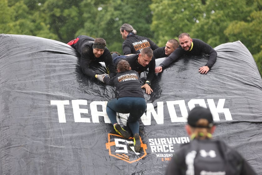 Uczestnicy Survival Race Wrocław 2025
