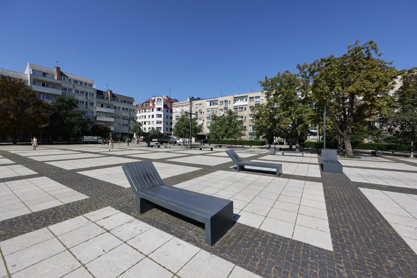 Plac Nowy Targ we Wrocławiu - wrzesień 2023 r.