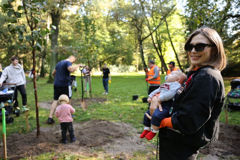 Uczestnicy pikniku WROśnij we WROcław