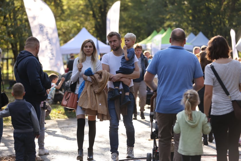 Uczestnicy pikniku WROśnij we WROcław