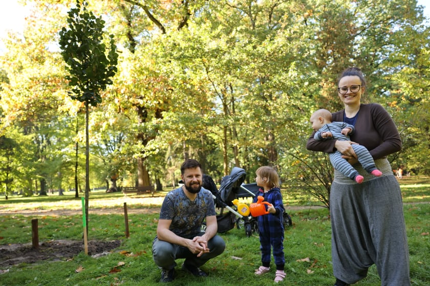 Uczestnicy pikniku WROśnij we WROcław
