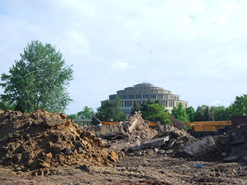 Afrykarium we Wrocławiu kończy w tym roku 10 lat. Oto zdjęcia z budowy