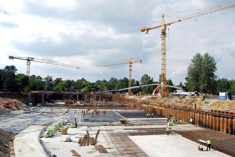 Afrykarium we Wrocławiu kończy w tym roku 10 lat. Oto zdjęcia z budowy