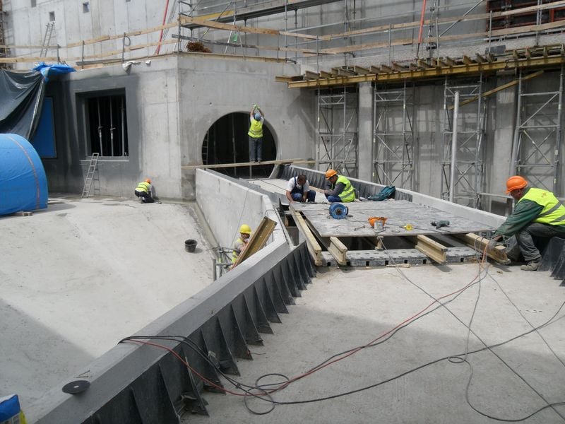 Afrykarium we Wrocławiu kończy w tym roku 10 lat. Oto zdjęcia z budowy