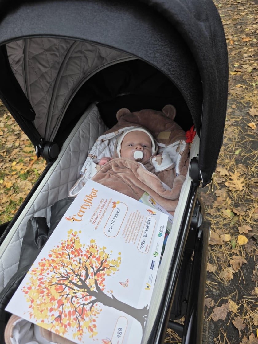 Dwumiesięczny Franio z certyfikatem WROśnij we WROcław 2025