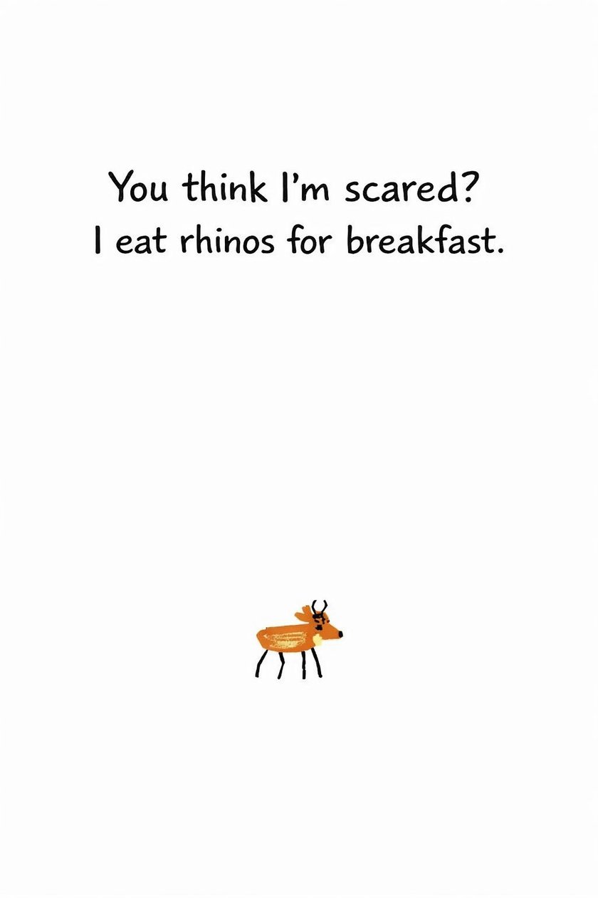 Mundżak i samica nosorożca robią w sieci zawrotną karierę