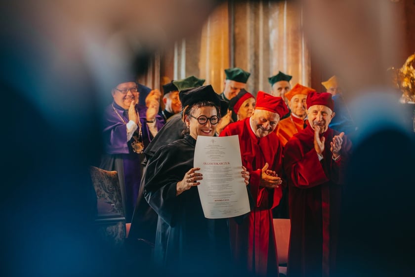 Olga Tokarczuk doktorką honoris causa Uniwersytetu Wrocławskiego