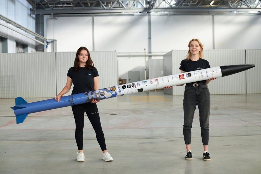 Studenci PWr in Space z rakietą własnej produckji