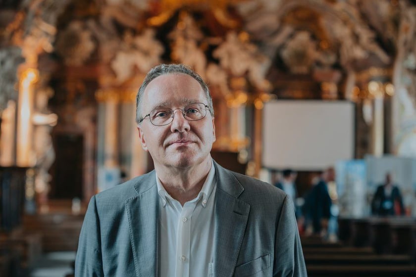 Prof. Robert Olkiewicz, rektor Uniwersytetu Wrocławskiego