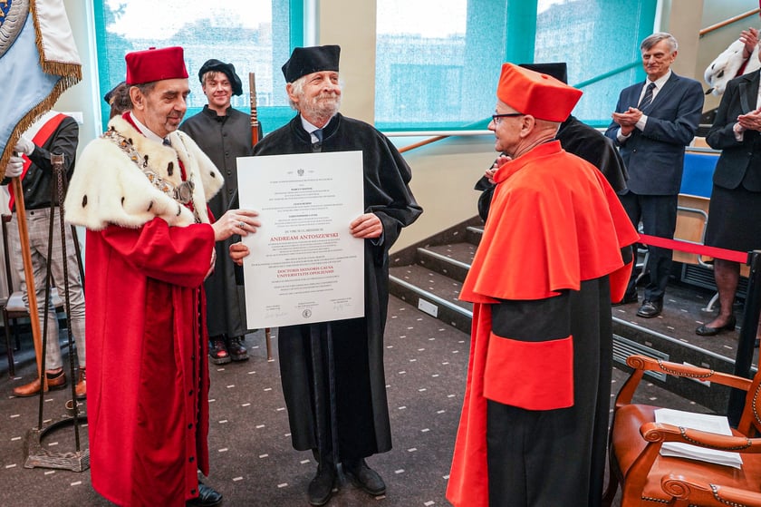 Prof. Andrzej Antoszewski doktorem honoris causa