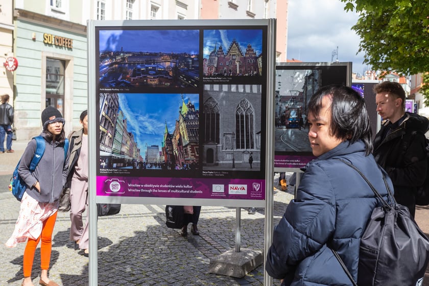 We Wrocławiu oglądać można pokonkursową wystawę prac fotograficznych, które wykonali zagraniczni studenci uczący się we Wrocławiu
