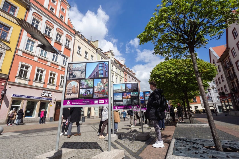 We Wrocławiu oglądać można pokonkursową wystawę prac fotograficznych, które wykonali zagraniczni studenci uczący się we Wrocławiu
