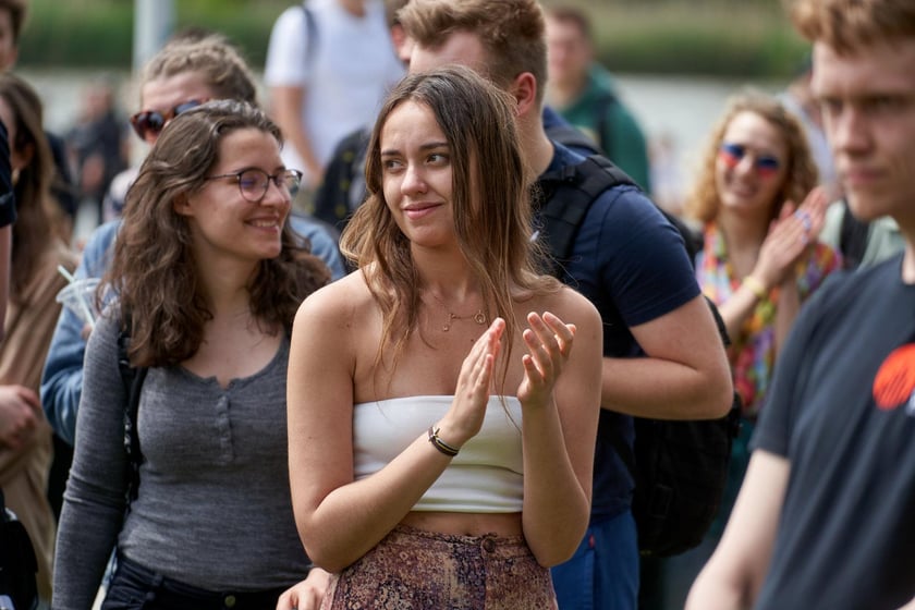 Piknik na rozpoczęcie Juwenaliów Wrocławskich