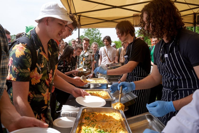 Piknik na rozpoczęcie Juwenaliów Wrocławskich
