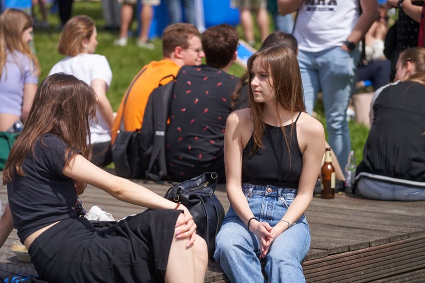 Piknik na rozpoczęcie Juwenaliów Wrocławskich