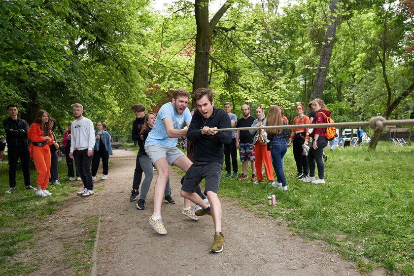 Juwenalia 2023: Spartakiada na Wittigowie. Przeciąganie liny