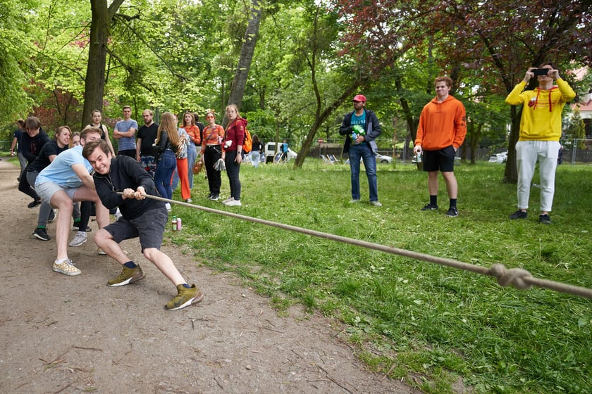 Juwenalia 2023: Spartakiada na Wittigowie. Przeciąganie liny