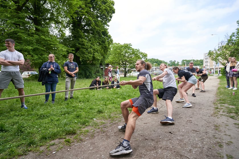 Juwenalia 2023: Spartakiada na Wittigowie. Przeciąganie liny