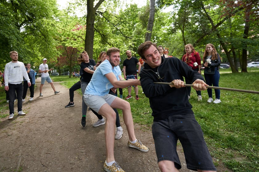 Juwenalia 2023: Spartakiada na Wittigowie. Przeciąganie liny