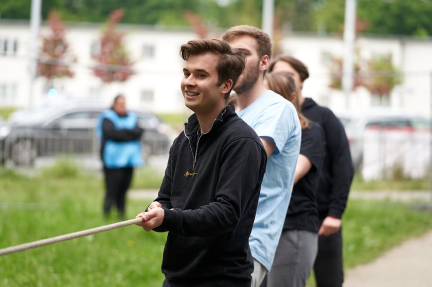 Juwenalia 2023: Spartakiada na Wittigowie. Przeciąganie liny