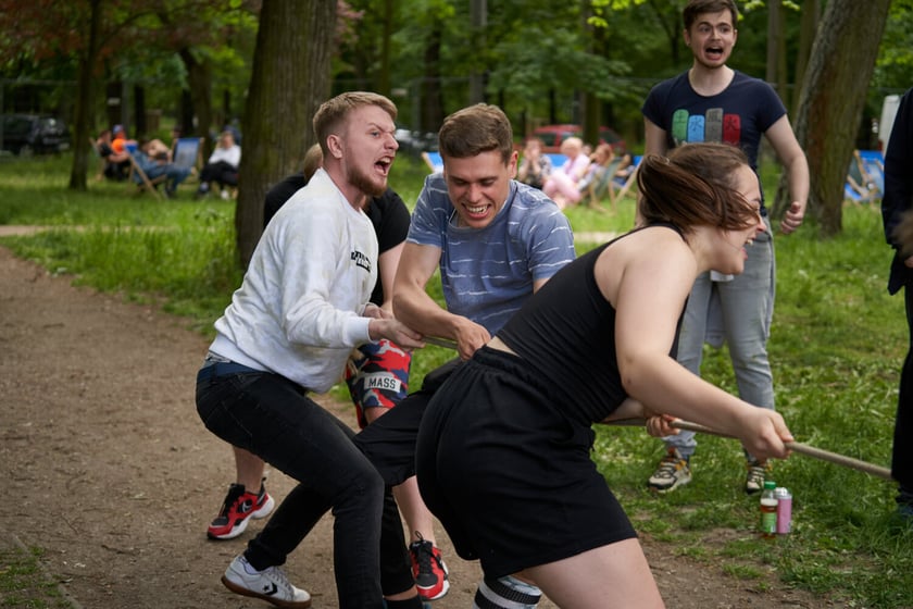Juwenalia 2023: Spartakiada na Wittigowie. Przeciąganie liny