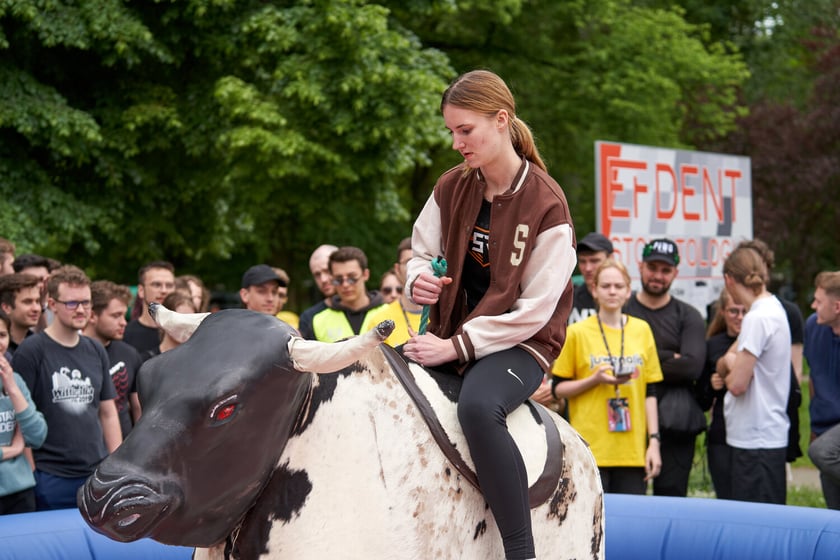 Juwenalia 2023: Spartakiada na Wittigowie. Dosiadanie byka