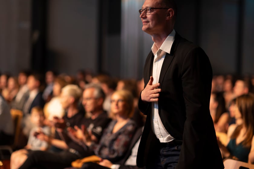 Gala Aktywności Studenckiej 2023, Tomasz Janoś, dyrektor Biura Wsp&oacute;łpracy z Uczelniami Wyższymi