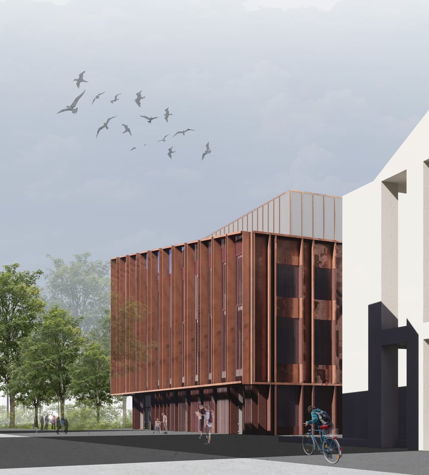 Muzeum dźwięku przy ul. Świdnickiej. Projekt: Magdalena Strauchmann i Anna Wancel