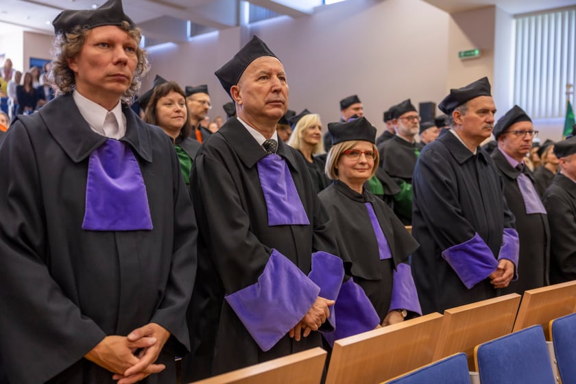 Inauguracja roku akademickiego 2023/2024 na Uniwersytecie Przyrodniczym