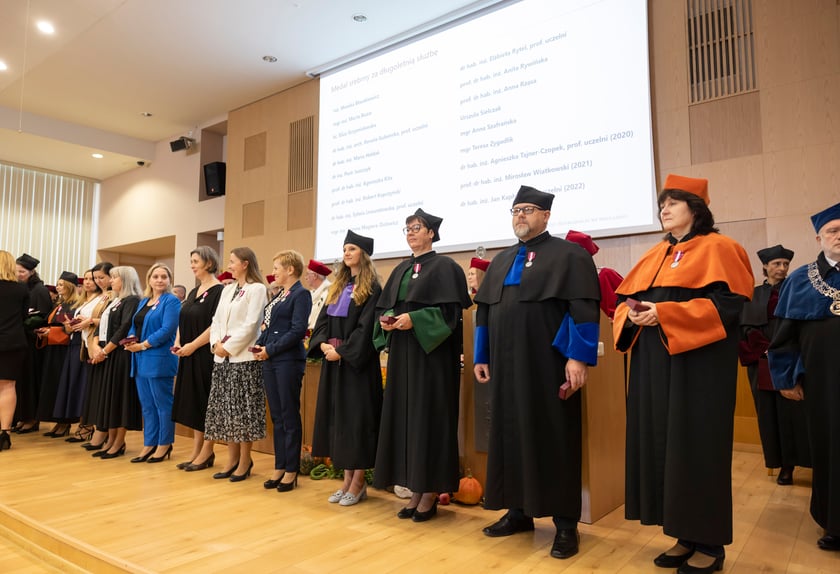 Inauguracja roku akademickiego 2023/2024 na Uniwersytecie Przyrodniczym