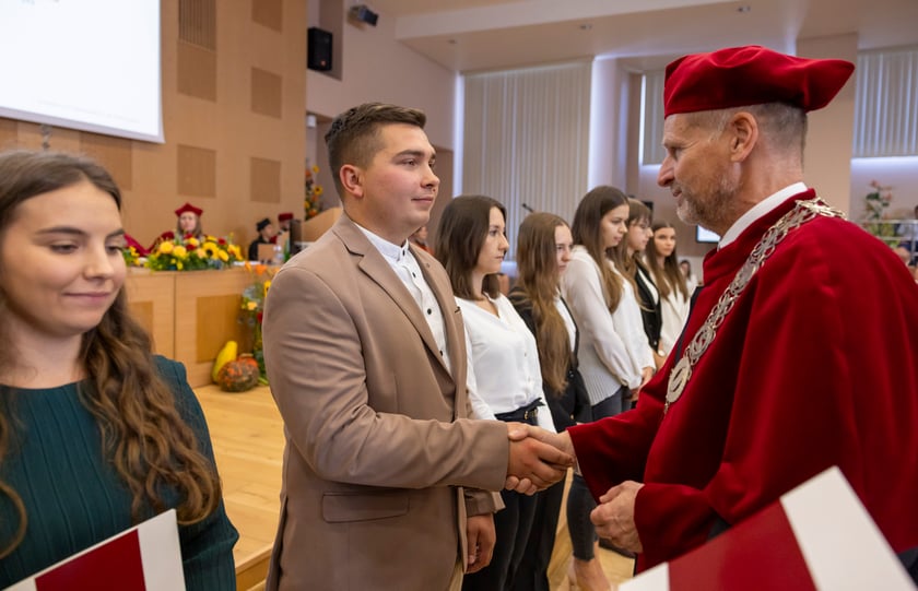 Inauguracja roku akademickiego 2023/2024 na Uniwersytecie Przyrodniczym