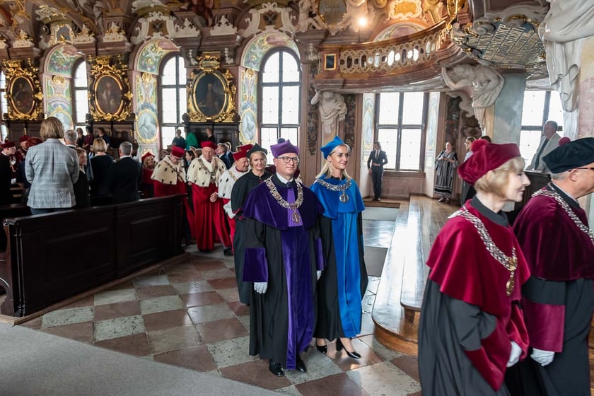 Inauguracja roku akademickiego na Uniwersytecie Medycznym im. Piast&oacute;w Śląskich we Wrocławiu&nbsp;