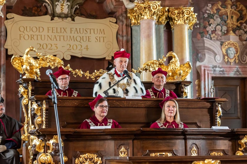Inauguracja roku akademickiego na Uniwersytecie Medycznym im. Piast&oacute;w Śląskich we Wrocławiu&nbsp;