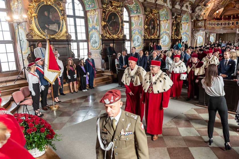 Inauguracja roku akademickiego na Uniwersytecie Medycznym im. Piast&oacute;w Śląskich we Wrocławiu&nbsp;