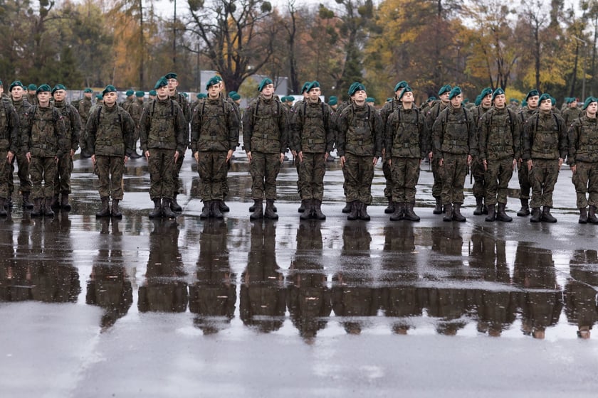 Podchorążowie z Akademii Wojsk Lądowych we Wrocławiu