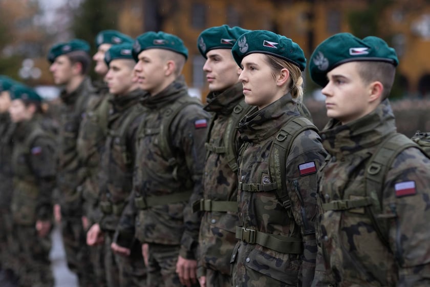 Podchorążowie z Akademii Wojsk Lądowych we Wrocławiu